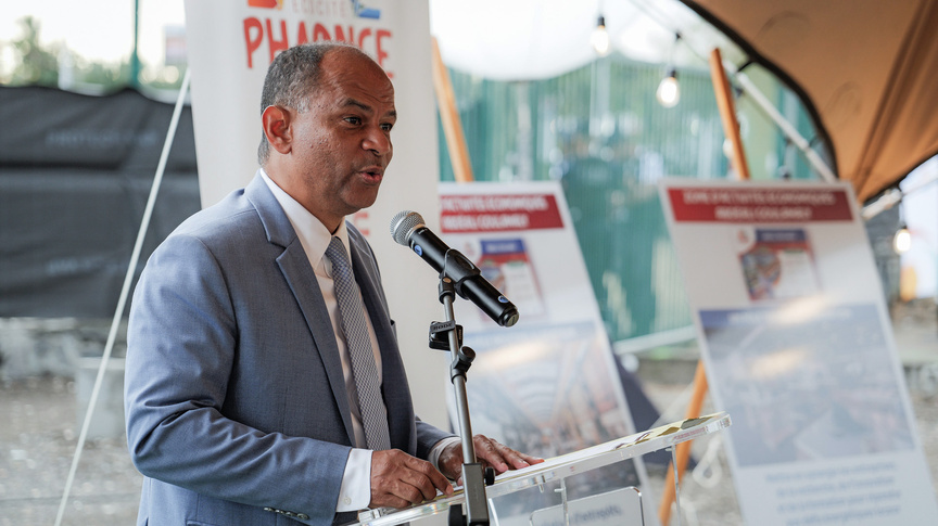 Le discours d'Emmanuel Séraphin, président du TO et maire de Saint-Paul