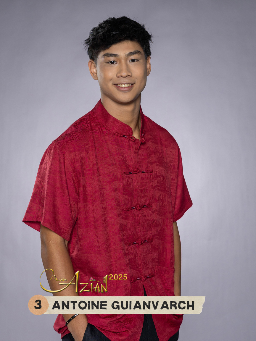 N°3: Antoine GUIANVARCH, 17 ans - Saint-Gilles-les-Bains N°3: Antoine GUIANVARCH, 17 ans - Saint-Gilles-les-Bains