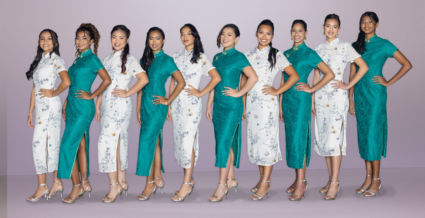 Les 10 candidates Miss Azian 2025 Les 10 candidates Miss Azian 2025