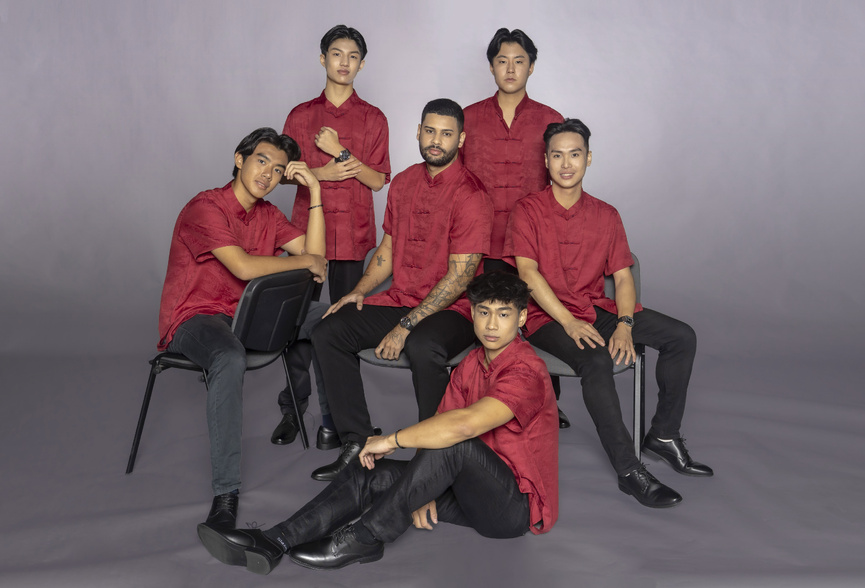 Les 6 candidats Mister Azian 2025 Les 6 candidats Mister Azian 2025