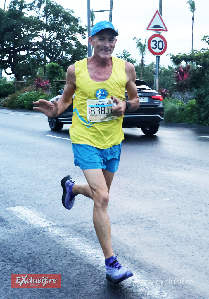 Franck Geoffroy, ancien champion de La Réunion de marathon