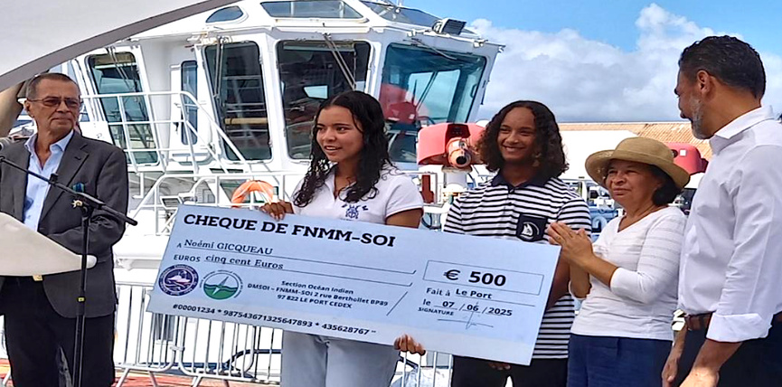 Prix d'Excellence pour Noémi Gicqueau, élève en terminale Bac pro à l’EAMR