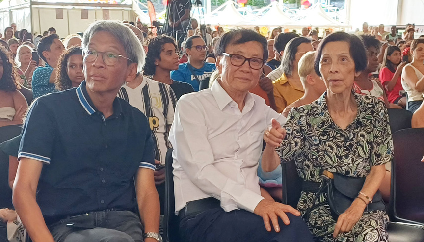 Patrice, André et Reine-Marie Thien-Ah-Koon Patrice, André et Reine-Marie Thien-Ah-Koon