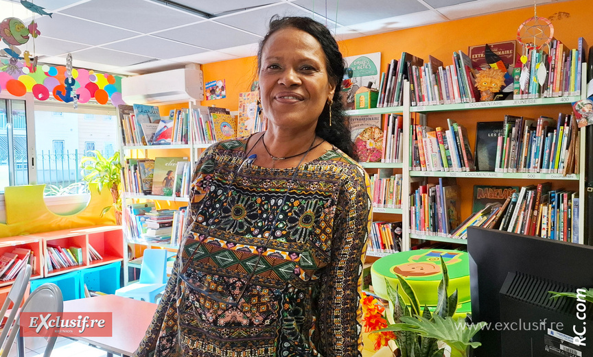 Margaret Sensé, responsable de la Médiathèque de la Chatoire