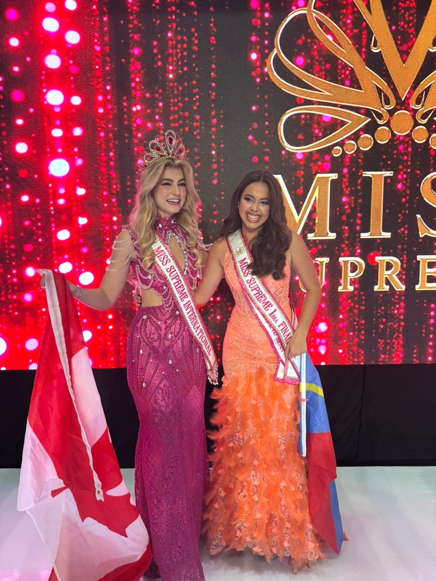 Miss Canada a été couronnée et Marie Truccolo a fini 1ère dauphine