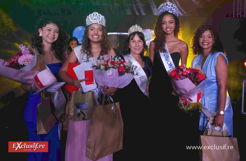 Les lauréates avec Miss Mamie Saint-Philippe 2025 Les lauréates avec Miss Mamie Saint-Philippe 2025