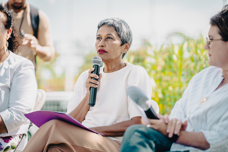 Ericka Bareigts, maire de Saint-Denis Ericka Bareigts, maire de Saint-Denis