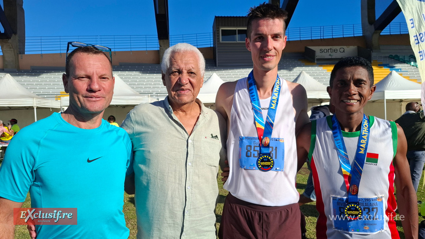 Jean-François Lebon, Jean-Claude Prianon, Guillaume Ruel et Mamy Jean-François Lebon, Jean-Claude Prianon, Guillaume Ruel et Mamy