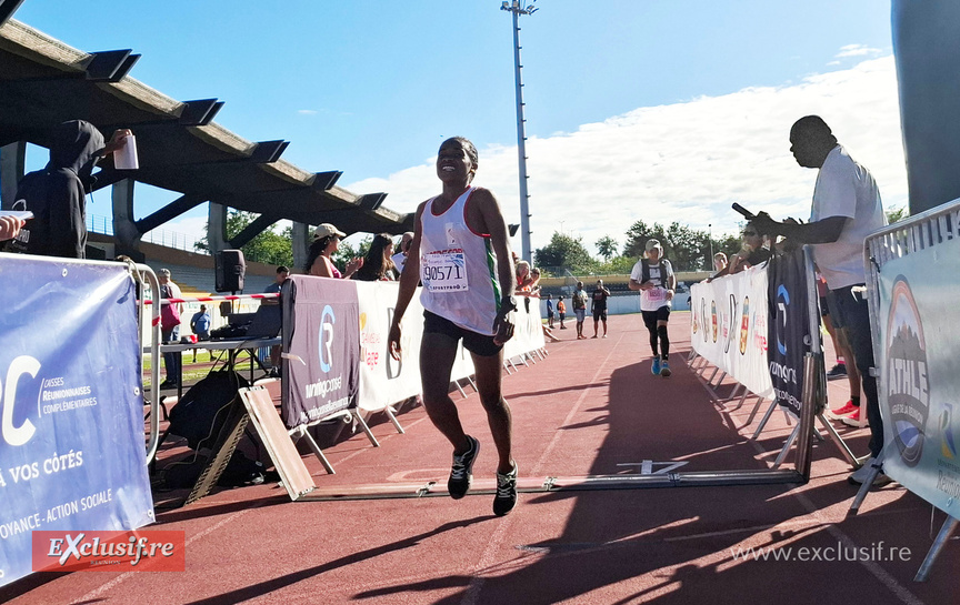 La malgache Rollande a fait honneur à son pays  : 1ère chez les U23 en 2h 57' 27''
