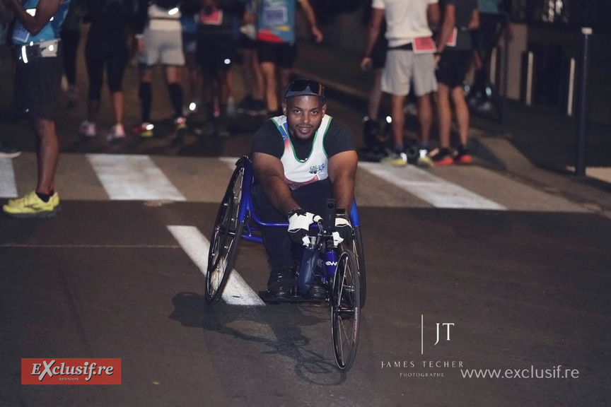 Kévin Velprat du CAPC est arrivé avant tout le monde sur le semi-marathon, avec un temps de  : 51' 44''