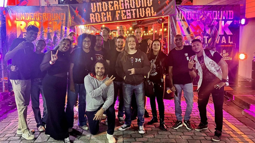 Le groupe Nazca enflamme l'île Maurice 29 ans après ! Le groupe Nazca enflamme l'île Maurice 29 ans après !