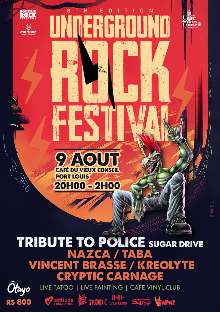 Le groupe Nazca enflamme l'île Maurice 29 ans après ! Le groupe Nazca enflamme l'île Maurice 29 ans après !