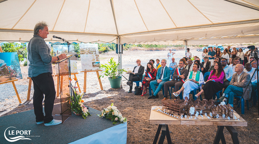 École Nationale Supérieure d’Architecture au Port: première pierre posée École Nationale Supérieure d’Architecture au Port: première pierre posée