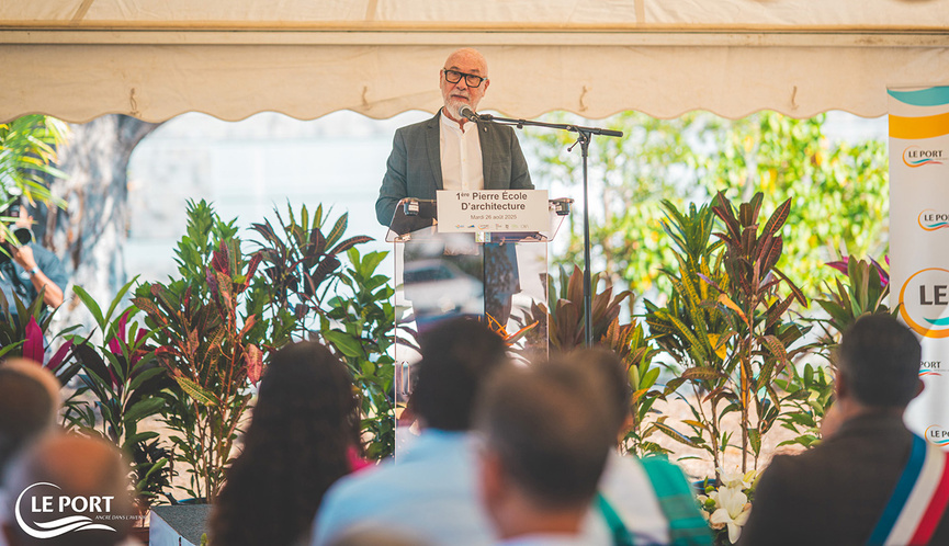 Pierre Rosier, directeur ENSA-La Réunion Pierre Rosier, directeur ENSA-La Réunion