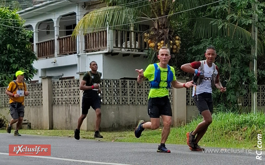 Eric Damour et Alex Célestin ont fait la course ensemble Eric Damour et Alex Célestin ont fait la course ensemble