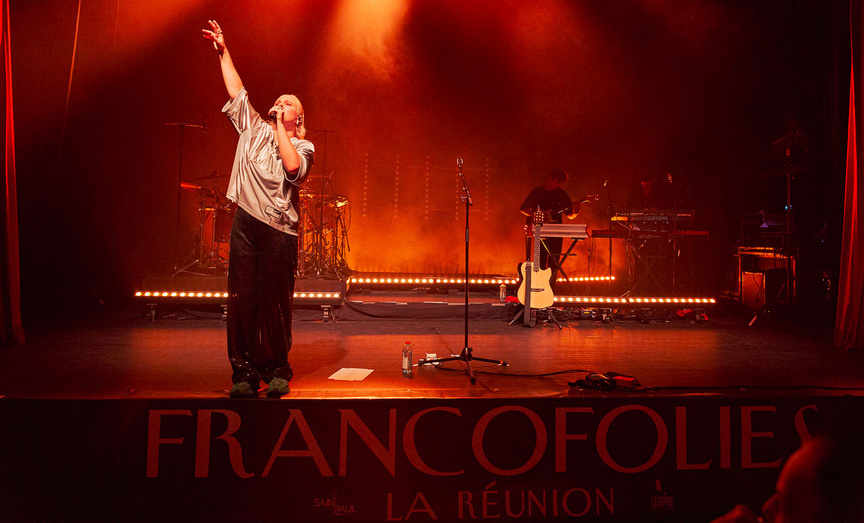 Francofolies de La Réunion 2025: Emma Peters à Lespas Francofolies de La Réunion 2025: Emma Peters à Lespas