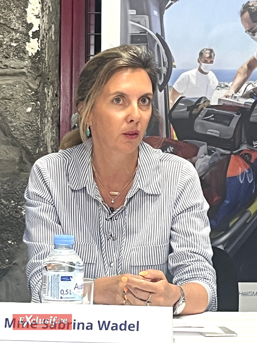 Sabrina Wadel, secrétaire générale du CHU de La Réunion