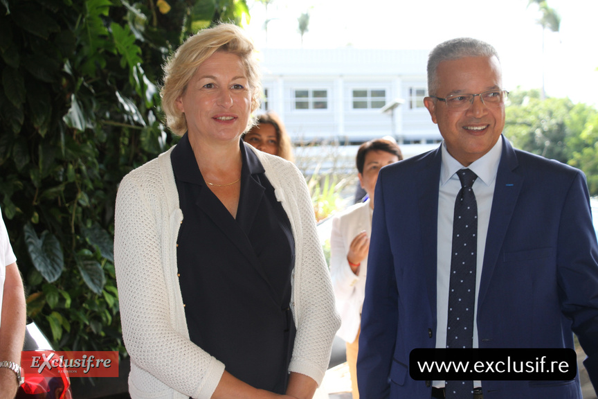 Visite de la Ministre déléguée chargée du Tourisme au Département