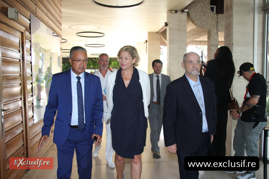 Visite de la Ministre déléguée chargée du Tourisme au Département