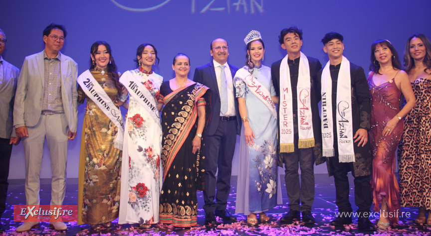 Avec les partenaires de la soirée, dont Krishna Kalidas et son épouse Radika Avec les partenaires de la soirée, dont Krishna Kalidas et son épouse Radika