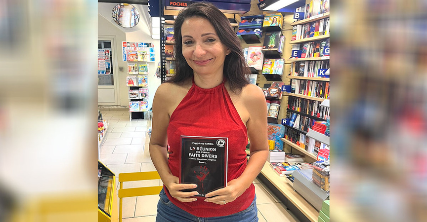 Le livre "La Réunion des Grands Faits Divers" de Peggy-Loup Garbal