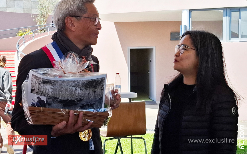 Patrice Thien Ah Koon et Emmanuelle Thuong-Him