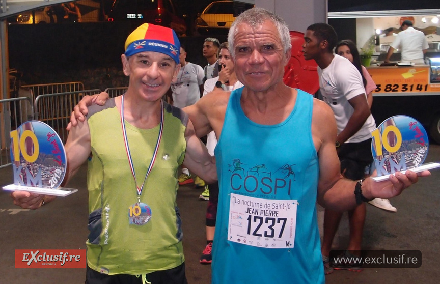 Daniel Guyot et son ami Jean-Pierre Hoareau: la même passion des sentiers Daniel Guyot et son ami Jean-Pierre Hoareau: la même passion des sentiers