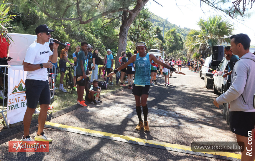 Ulrich Balzanet, 2ème de la course Ulrich Balzanet, 2ème de la course