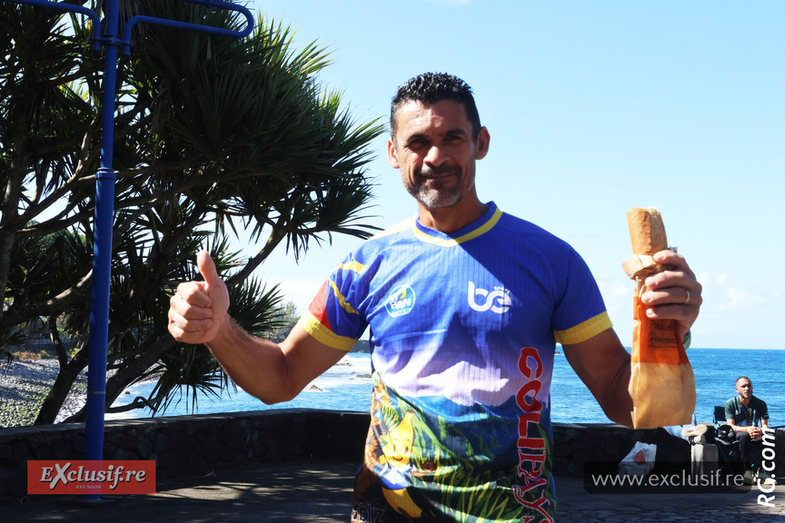 Johnny Olivar, vainqueur l'année dernière, était cette fois- ci bénévole Johnny Olivar, vainqueur l'année dernière, était cette fois- ci bénévole