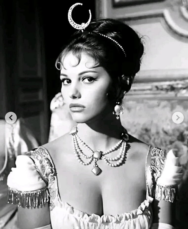 Claudia Cardinale au temps de sa splendeur (photo Instagram claudiacardinaleofficiel))