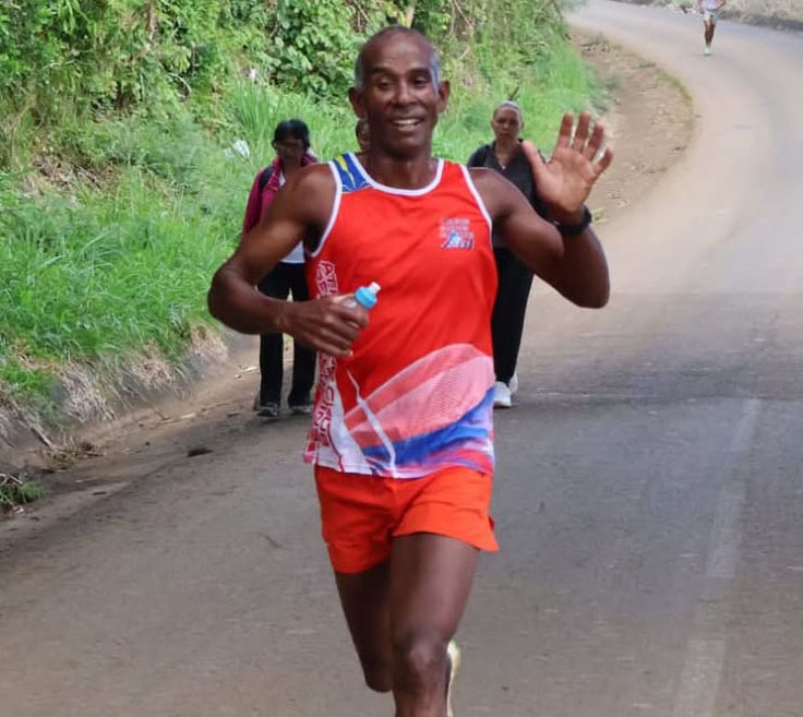 Wilfrid Oulédi relève le défi de courir les 3 épreuves