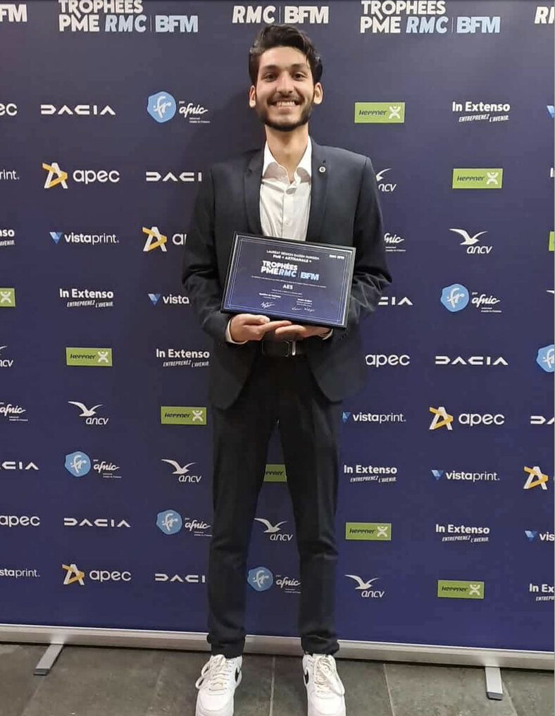 C'est Noah Fiegenwald, petit-fils du fondateur, qui était présent lors de la remise du trophée