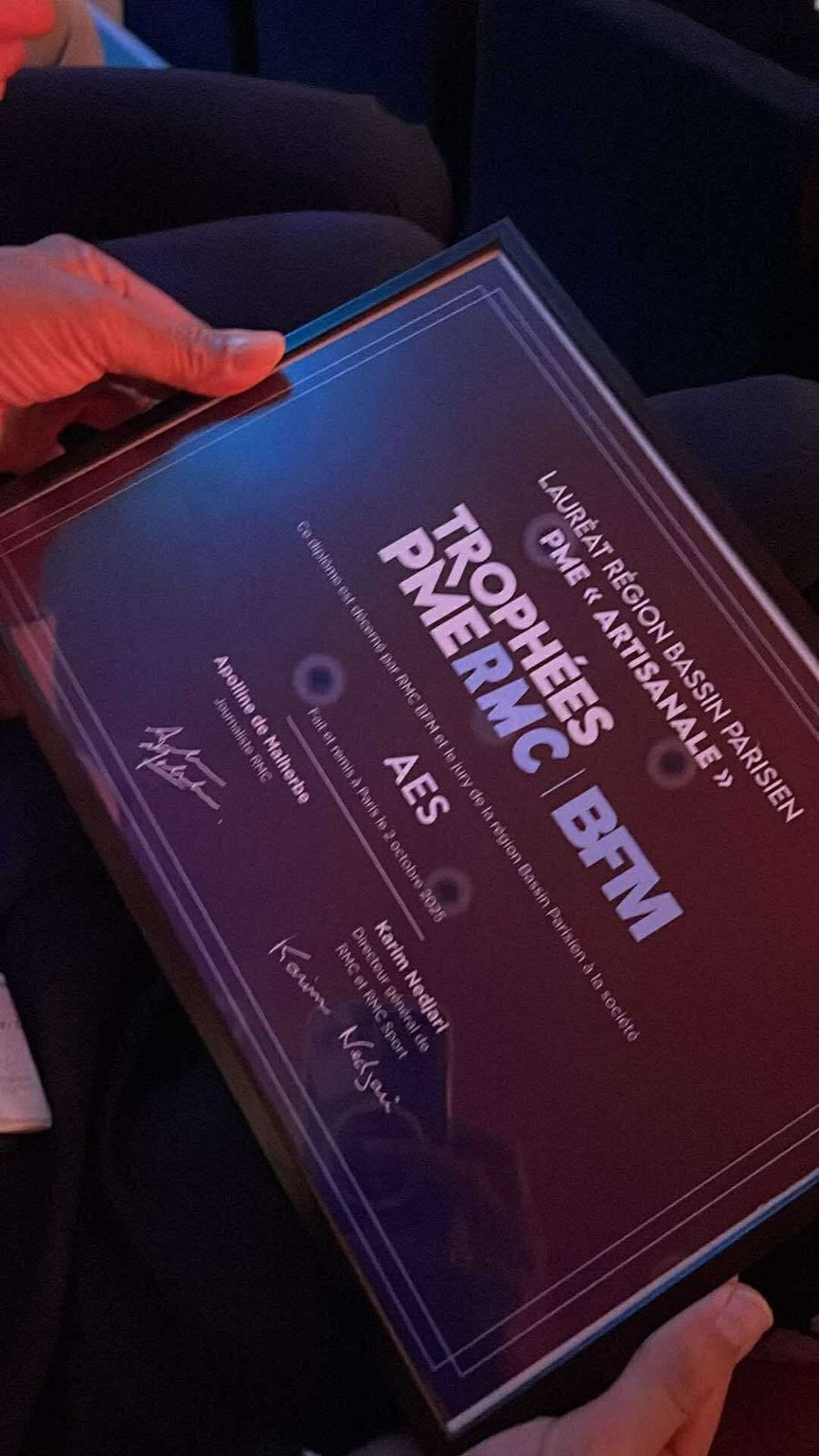 Artisanat réunionnais: AES, lauréat régional des Trophées PME RMC-BFM 2026