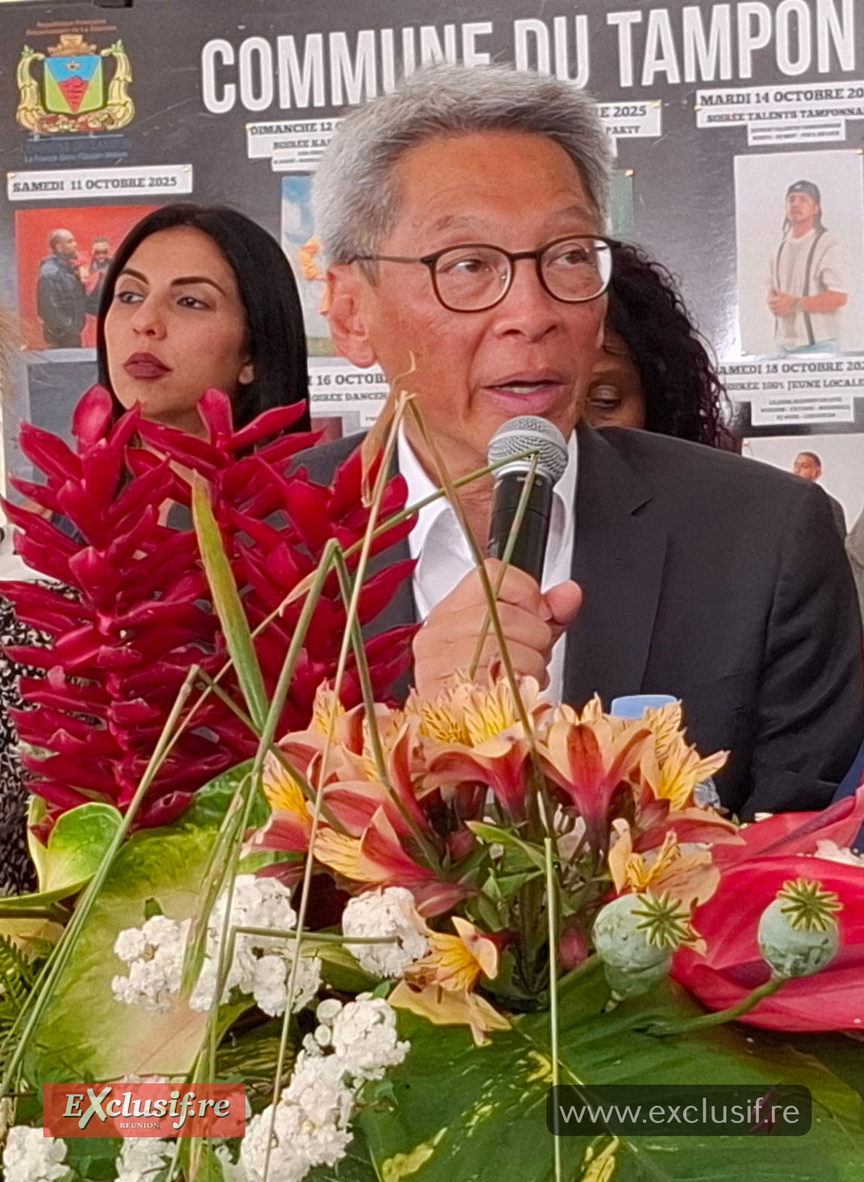 Patrice Thien Ah Koon, maire de la Ville du Tampon