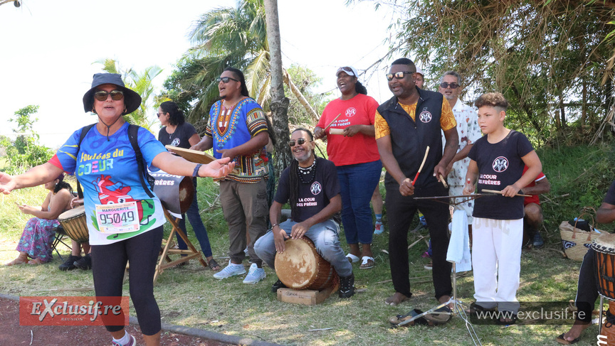 Maloya pour Marguerite après ses 13 km Maloya pour Marguerite après ses 13 km