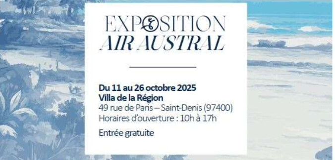 Les 50 ans d'Air Austral: une exposition inédite à Saint-Denis