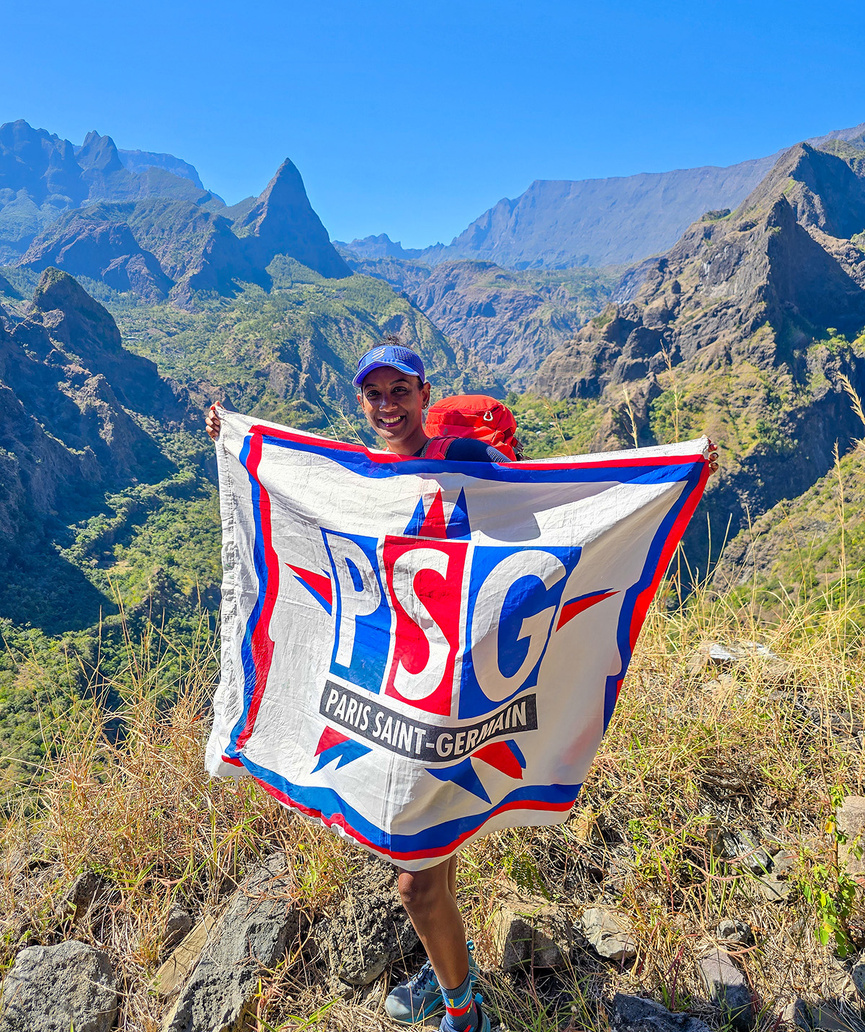 Mafate en fèt" avec le PSG Official Supporters Club La Réunion