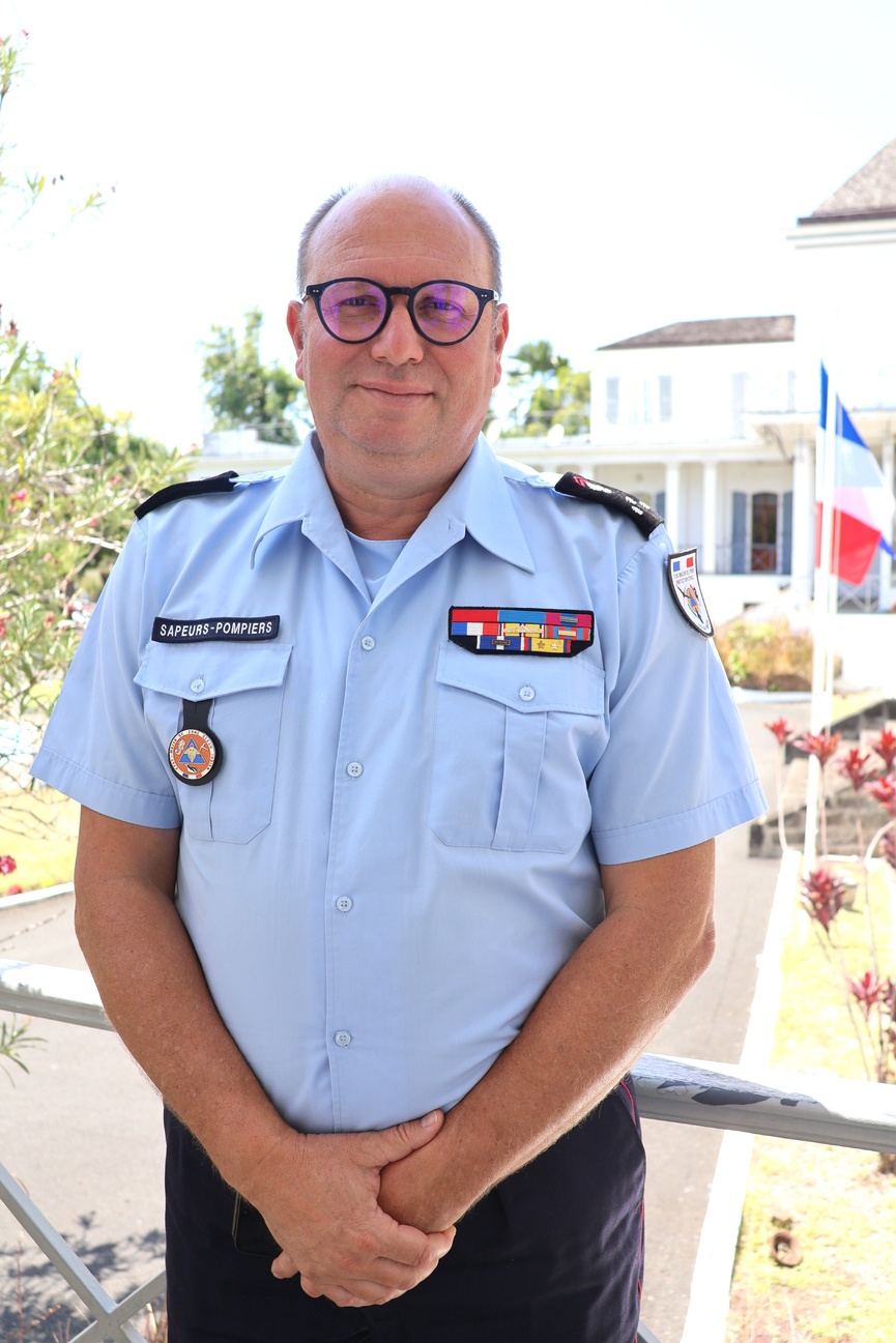 Hugues Deregnaucourt, chef d'état-major interministériel de zone et de protection civile de l'Océan Indien (EMZPCOI)