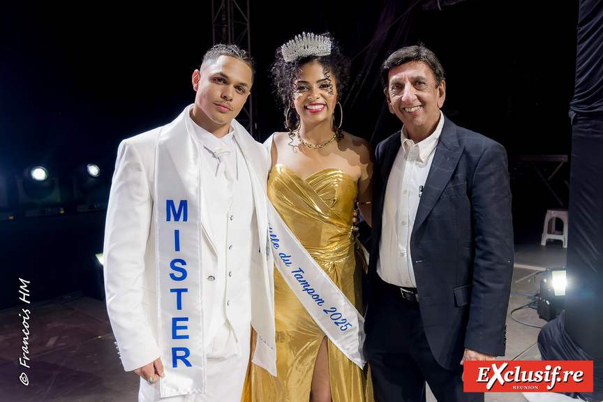 Mister et Miss Ville du Tampon 2025 avec Aziz Patel