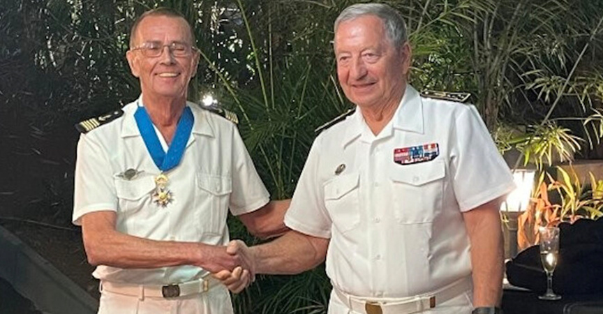 Ordre National du Mérite: Bernard Salva a reçu la croix de commandeur