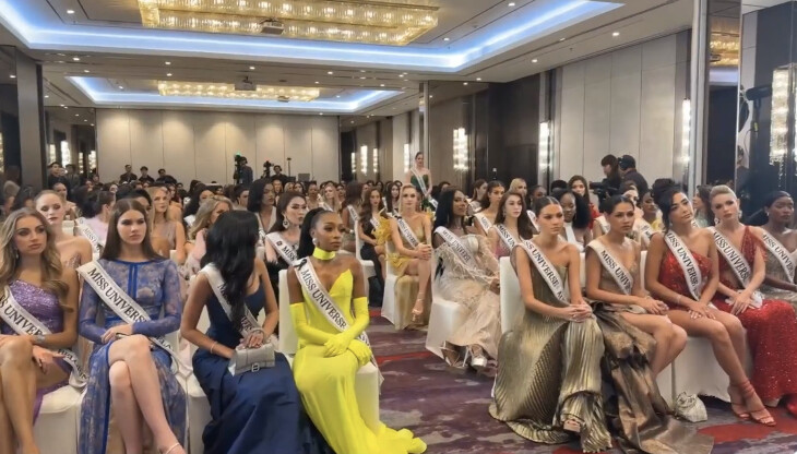 Les candidates étaient toutes réunies...