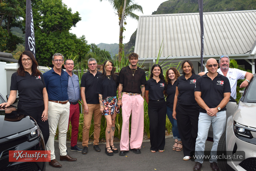 Avec les dirigeants de Fostin, Camille et Malo Rossini Avec les dirigeants de Fostin, Camille et Malo Rossini