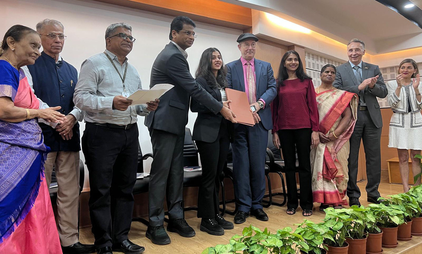 Remise de diplômes du Campus franco-indien ILIADE