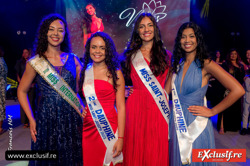 Les lauréates avec Manon Kbidi, Miss Saint-Joseph 2024 et désignée Miss International Réunion 2025 Les lauréates avec Manon Kbidi, Miss Saint-Joseph 2024 et désignée Miss International Réunion 2025