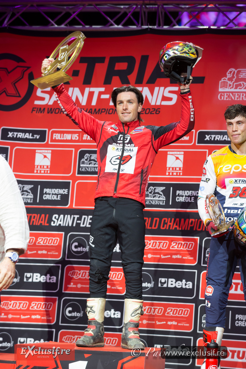 Trial Indoor 2025: Jaime Busto grand vainqueur devant Toni Bou Trial Indoor 2025: Jaime Busto grand vainqueur devant Toni Bou