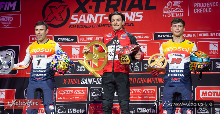 Trial Indoor 2025: Jaime Busto grand vainqueur devant Toni Bou Trial Indoor 2025: Jaime Busto grand vainqueur devant Toni Bou