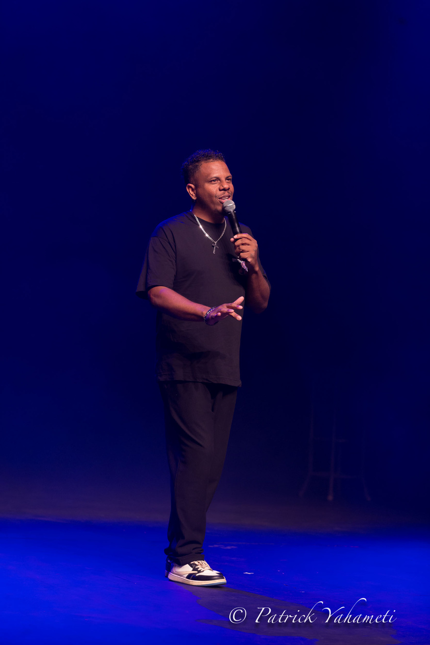 David Voinson, humoriste, en spectacle à Champ Fleuri: photos