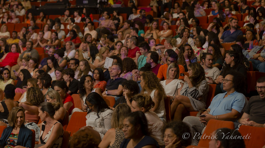David Voinson, humoriste, en spectacle à Champ Fleuri: photos