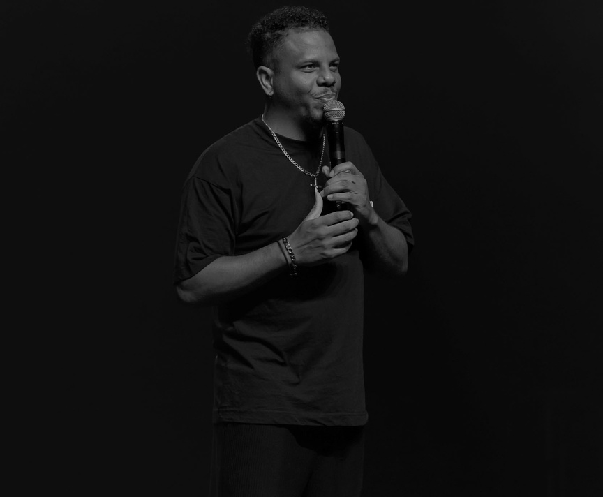 David Voinson, humoriste, en spectacle à Champ Fleuri: photos