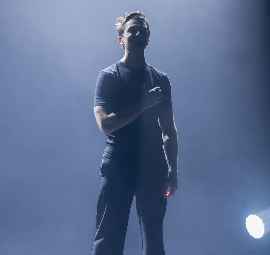 David Voinson, humoriste, en spectacle à Champ Fleuri: photos